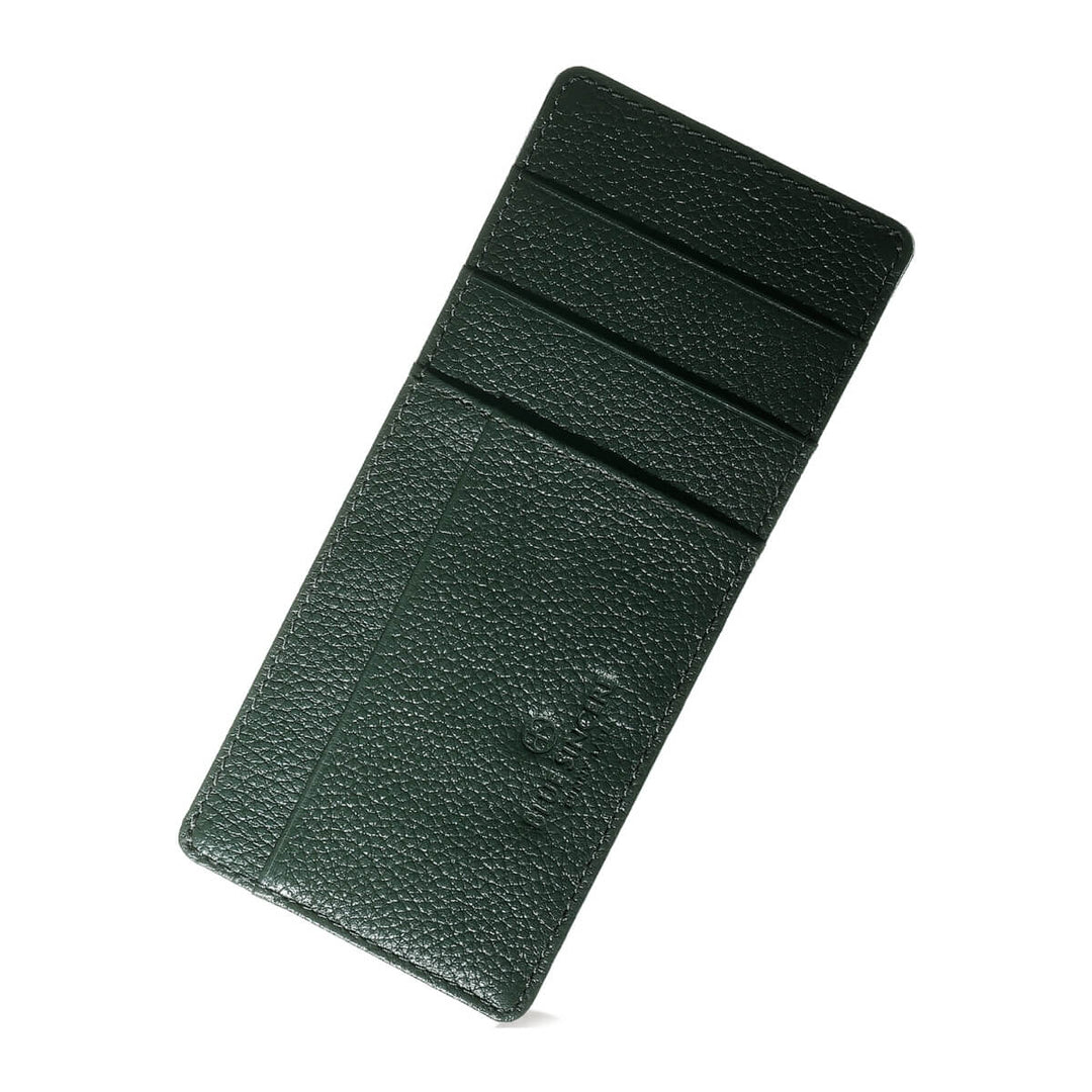 【長財布の中をスッキリ整理】薄型インナーカードケース 長財布カード入れ / ICC1 GREEN